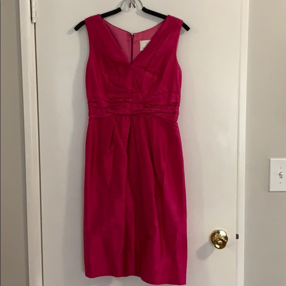 Bright pink formal dress. Size 4.